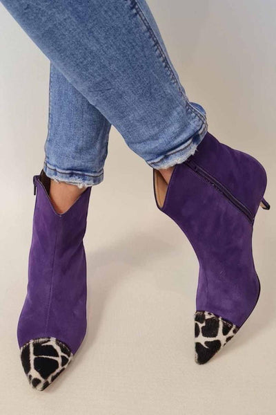 Léa™ | Bottines Élégantes à Talons Aiguille