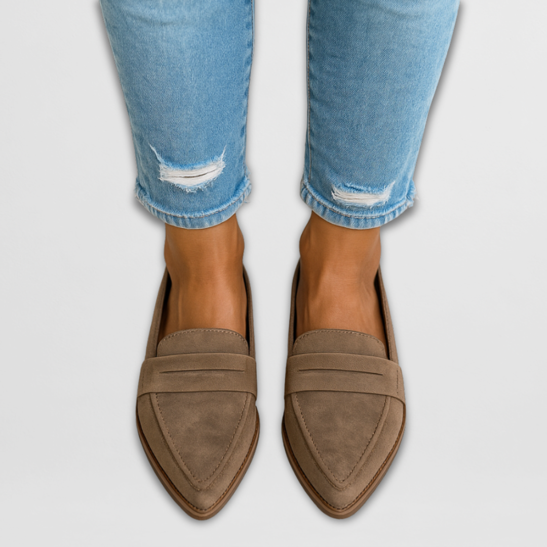Rosalie™ | Daim Mocassins