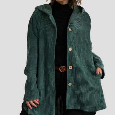 Rosalie™ | Veste à capuche en velours