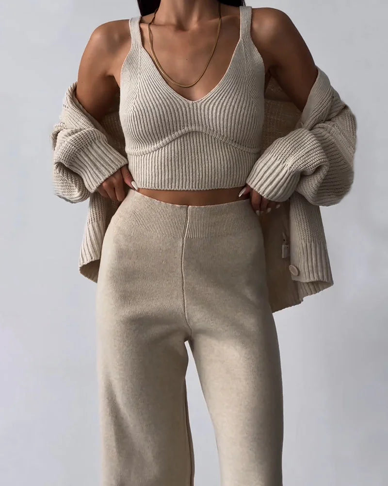 Rousseau Paris | Ensemble Tricoté Élégant