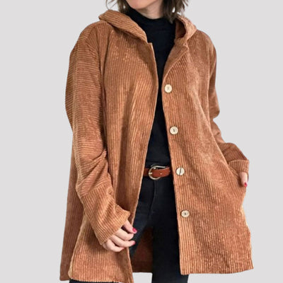Rosalie™ | Veste à capuche en velours