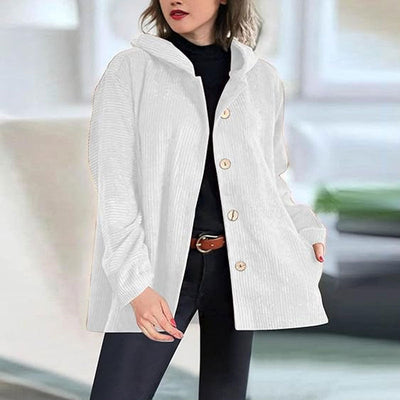Rosalie™ | Veste à capuche en velours