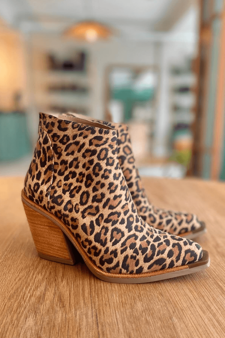 Camille™ | Bottines avec Imprimé Lion