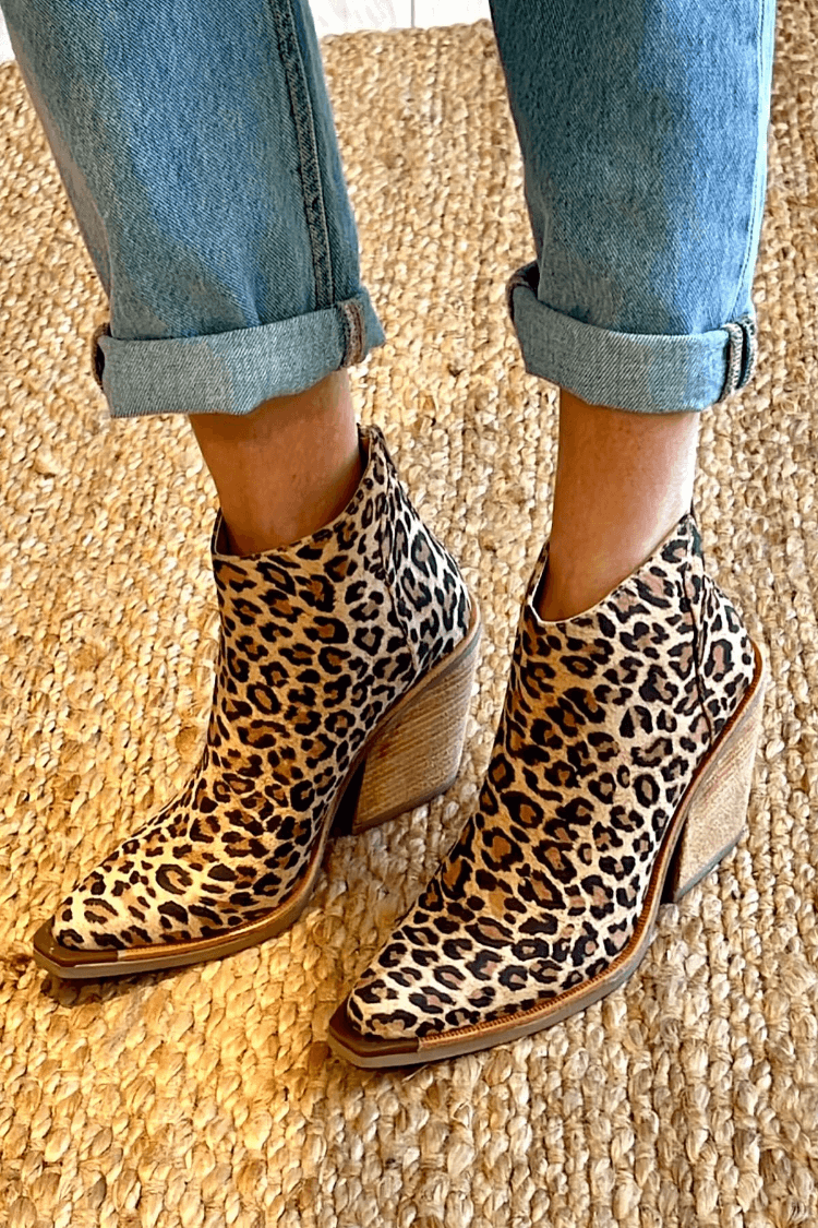 Camille™ | Bottines avec Imprimé Lion