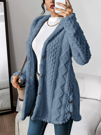 Rosalie™ | Manteau teddy chic