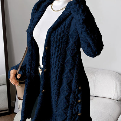 Rosalie™ | Manteau teddy chic