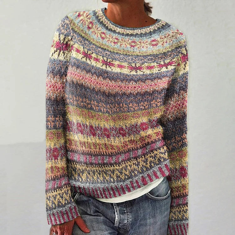Keira | Pull Vintage Islandais