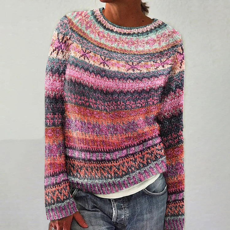 Amy | Pull Vintage Islandais