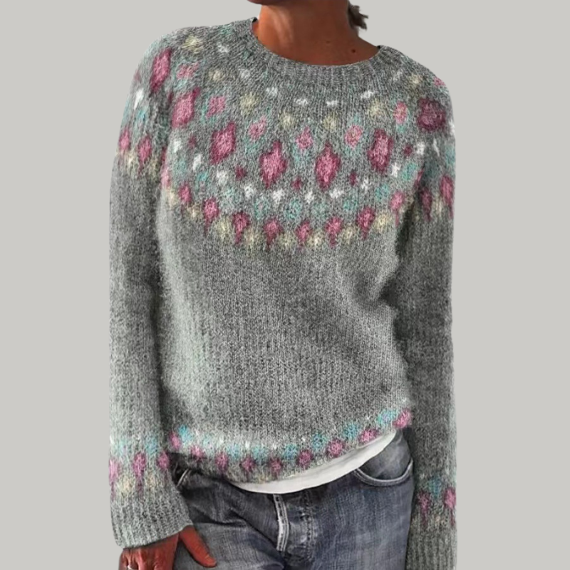 Julia | Pull Vintage Islandais