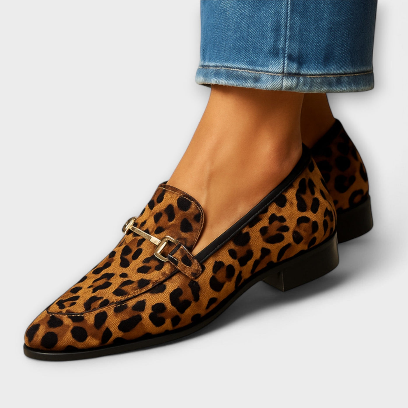 Rosalie™ | Moccasins Classiques Léopard