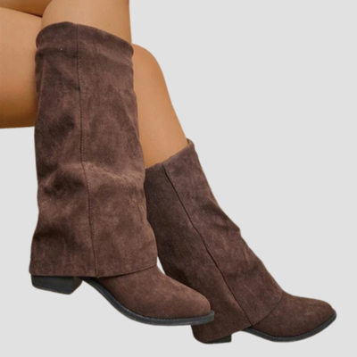 Noémie™ | Bottines en Daim Hautes