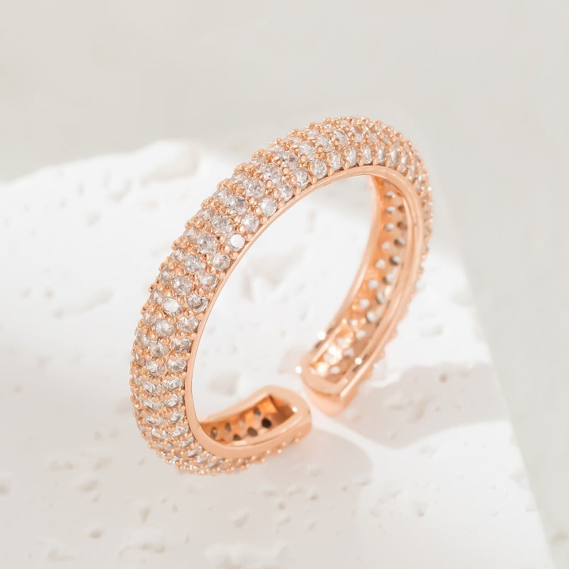 Rosalie™ | Bague éternité lumière