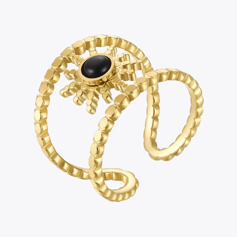 Rosalie™ | Bague soleil éclatant