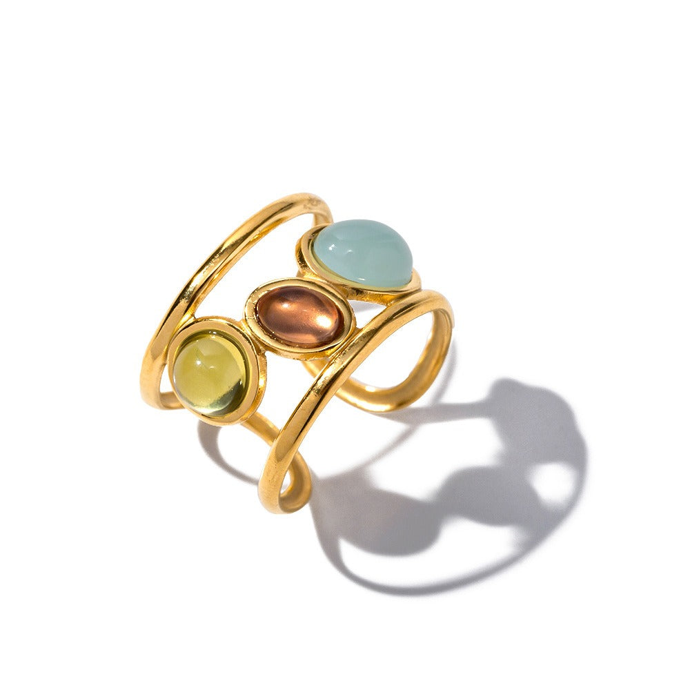 Rosalie™ | Bague trio élégante