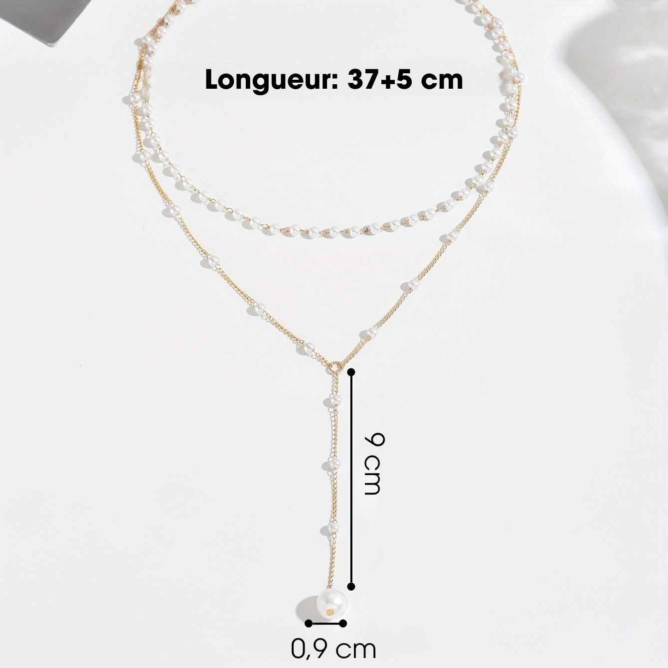 Rosalie™ | Collier Vintage Perle