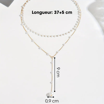 Rosalie™ | Collier Vintage Perle