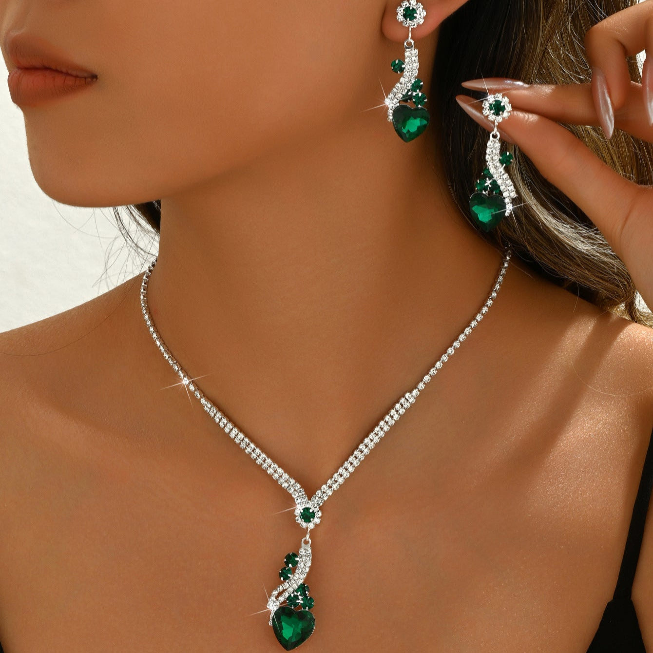 Rosalie™ | Parure cœur éternel