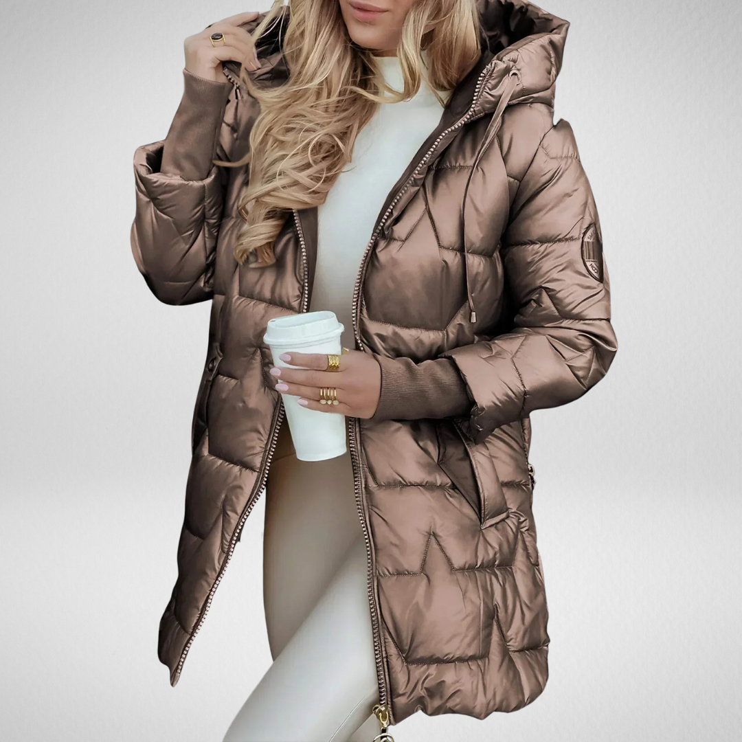 Rosalie™ | Veste matelassée longue