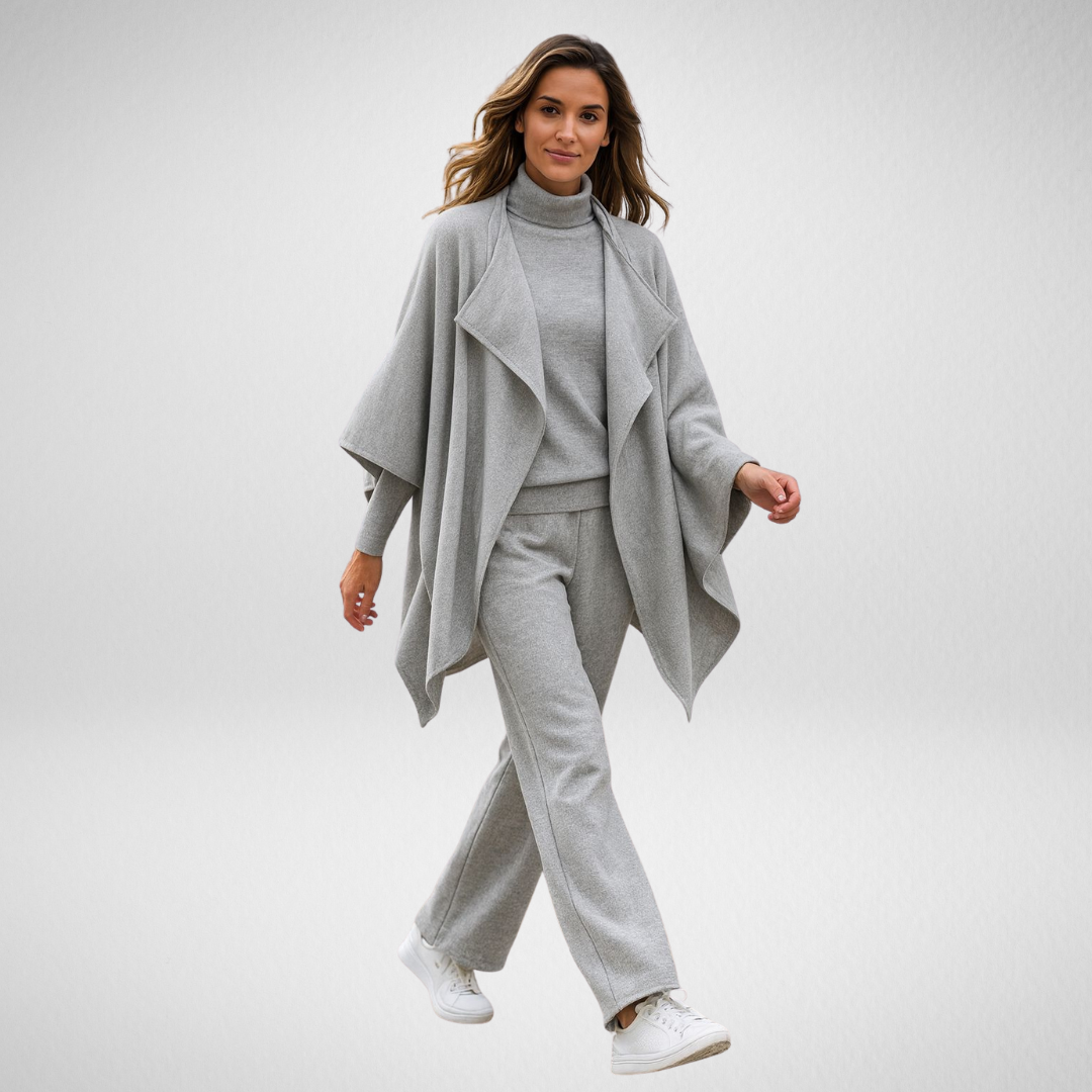 Pauline | Ensemble Cardigan, Maille & Pantalon