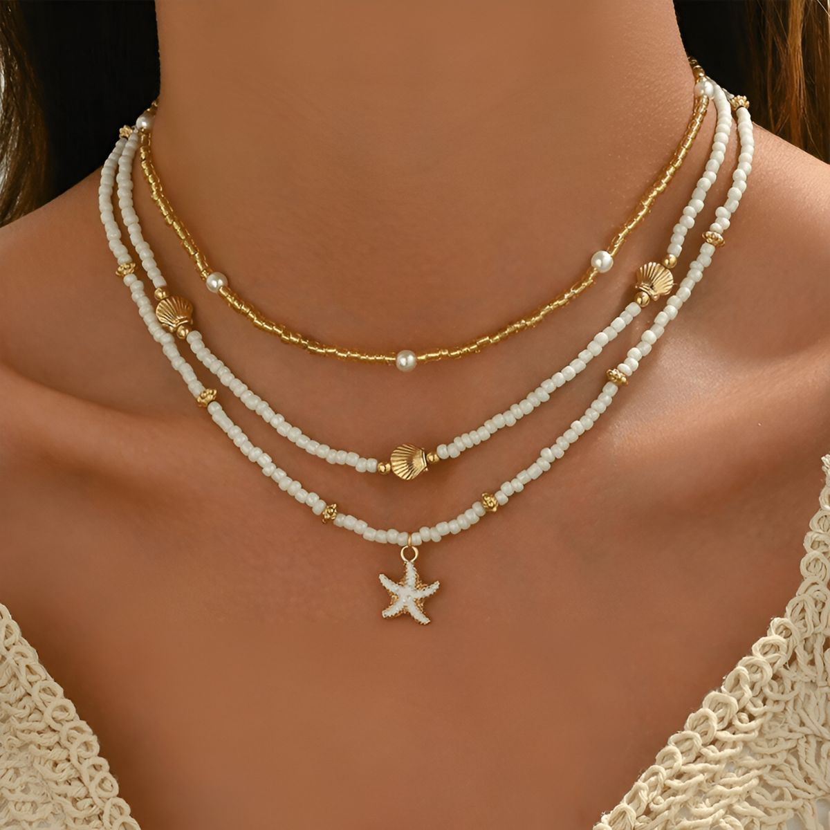 Rosalie™ | Collier à 3 Rangs