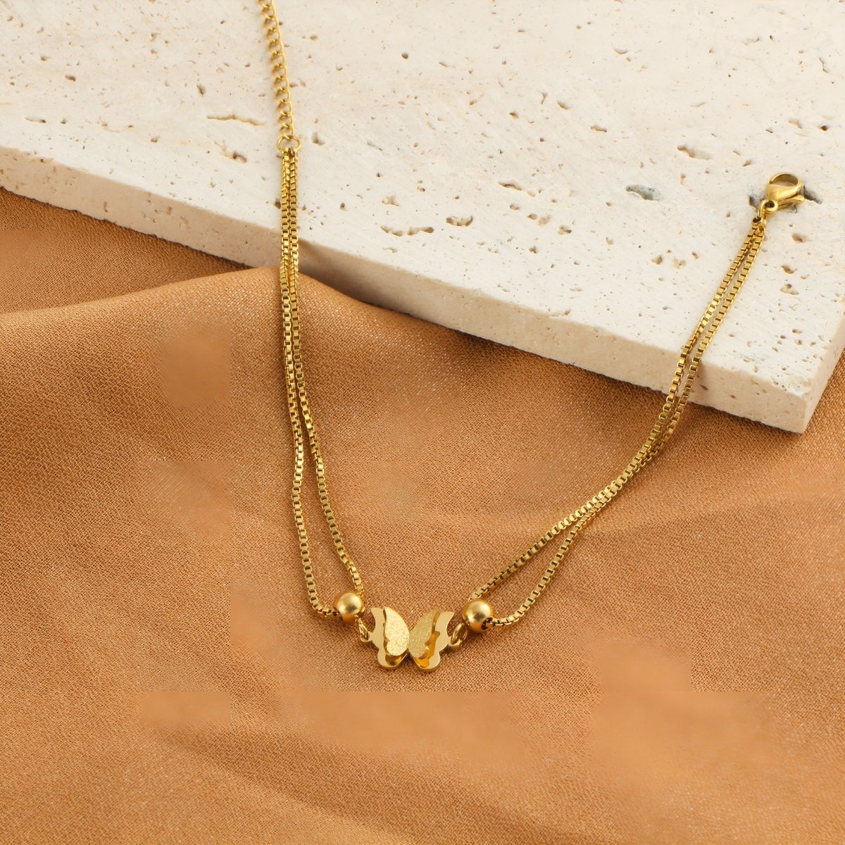 Rosalie™ | Bracelet de Cheville Papillon