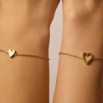 Rosalie™ | Duo de Bracelets d’Amour