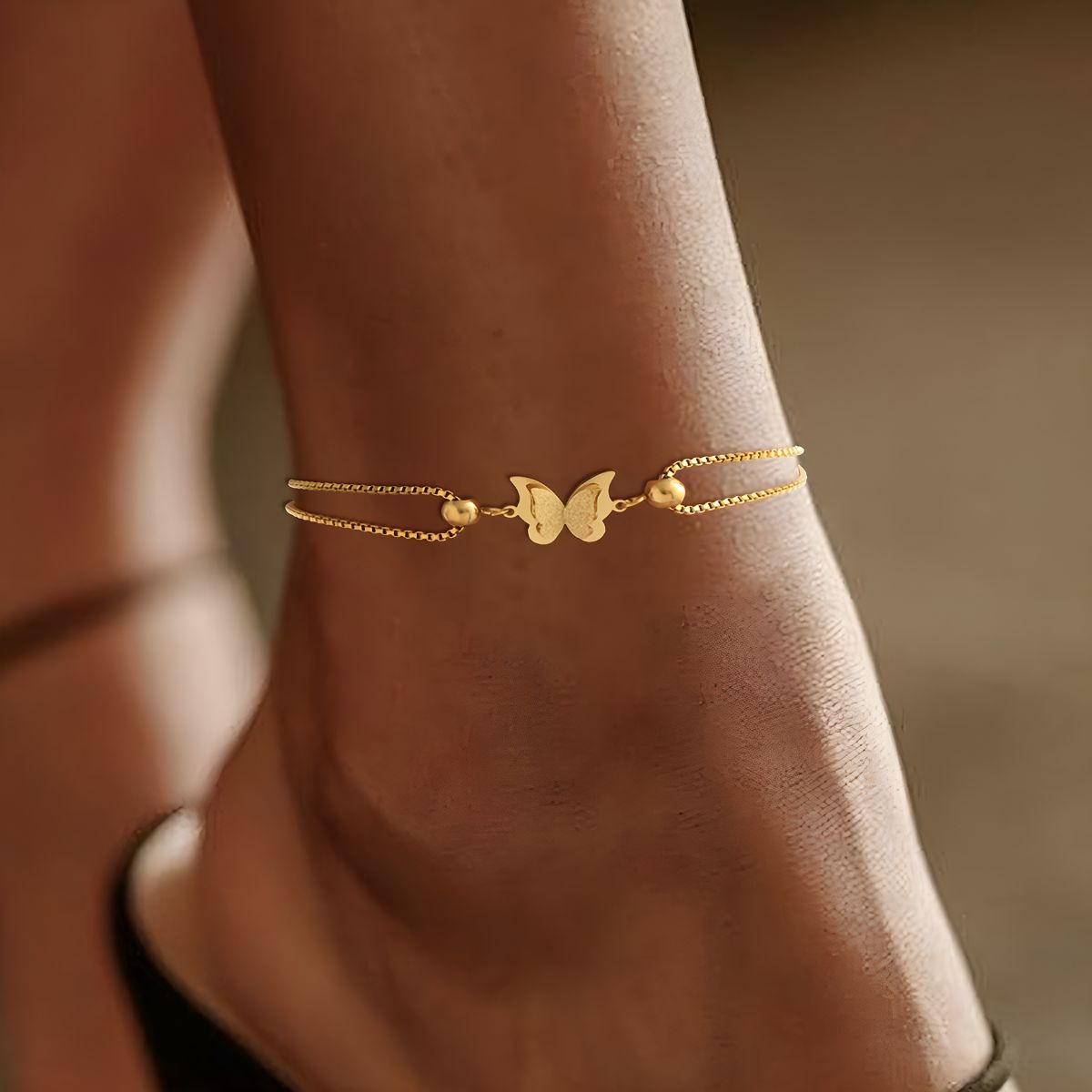 Rosalie™ | Bracelet de Cheville Papillon