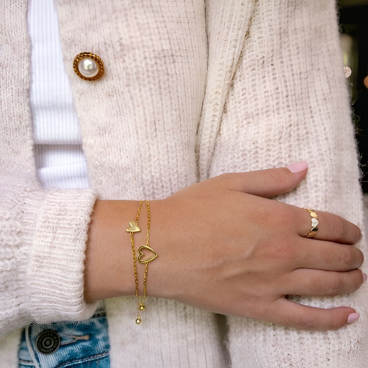 Rosalie™ | Duo de Bracelets d’Amour