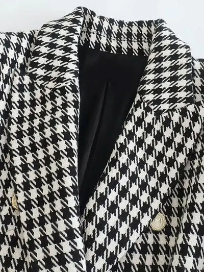 Rosalie™ | Blazer Zèbre Vintage