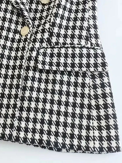 Rosalie™ | Blazer Zèbre Vintage