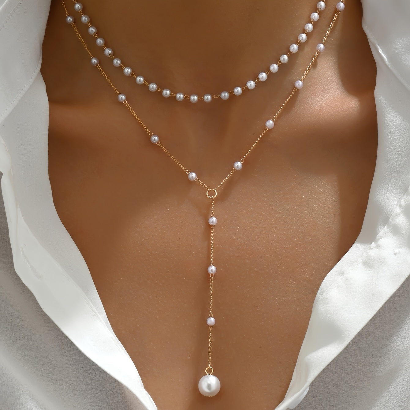 Rosalie™ | Collier Vintage Perle