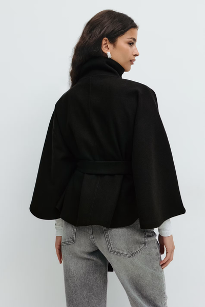 Rosalie™ | Veste Cape à Ceinture