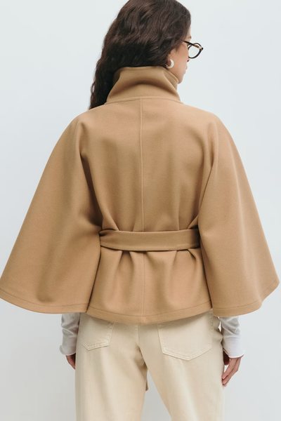 Rosalie™ | Veste Cape à Ceinture