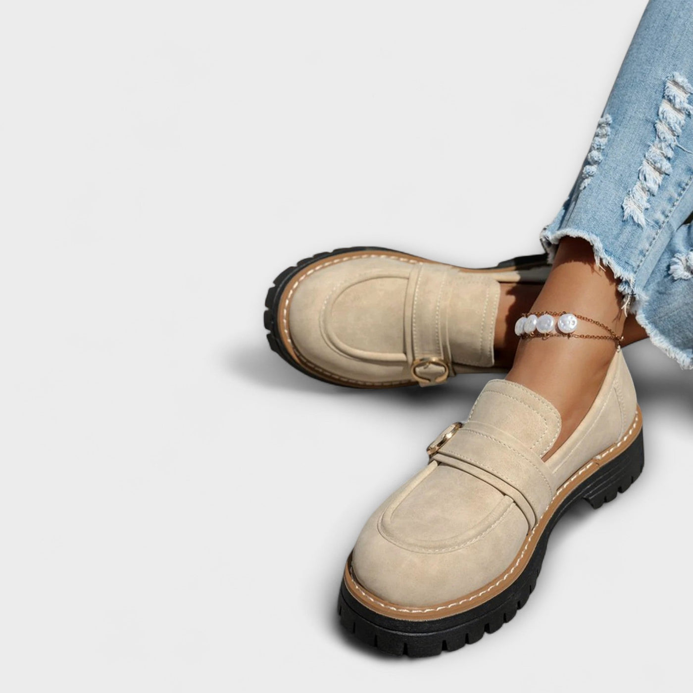 Rosalie™ | Mocassins Classiques à Bout Rond