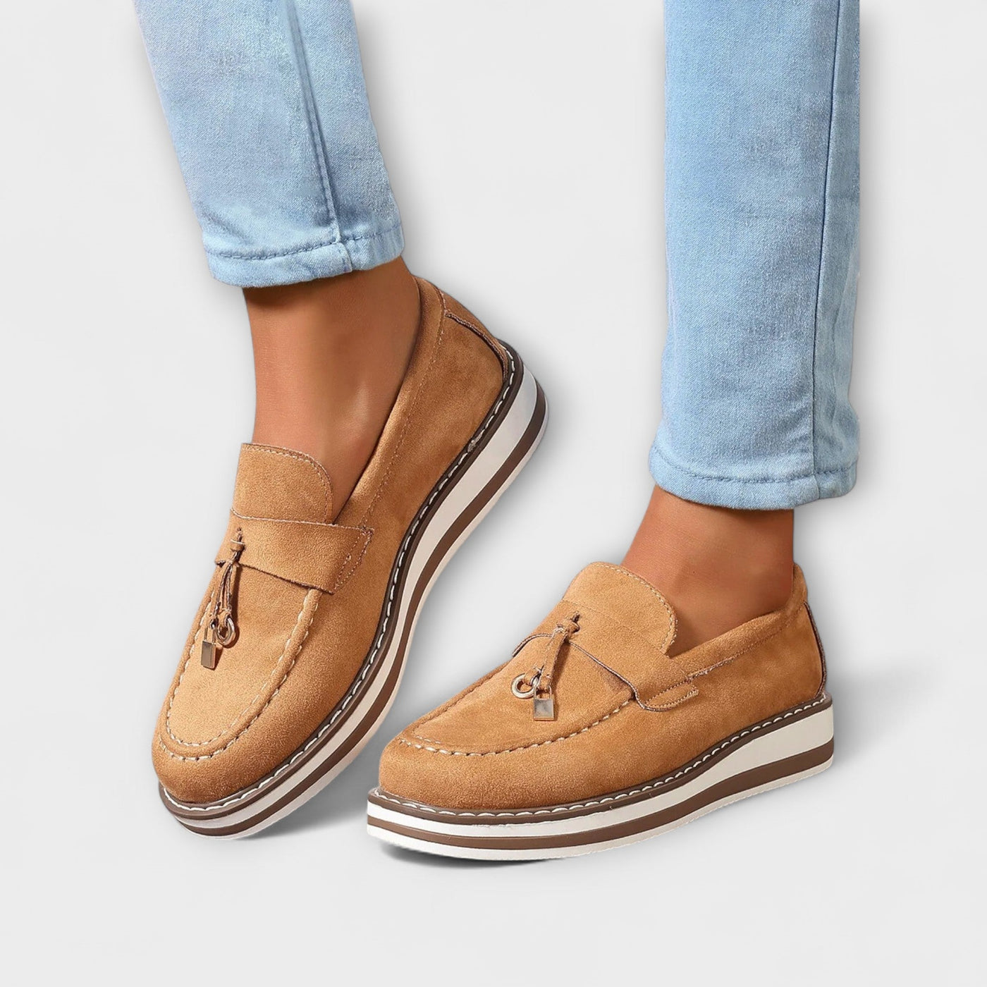 Rosalie™ | Mocassins Décontractés à Bout Rond
