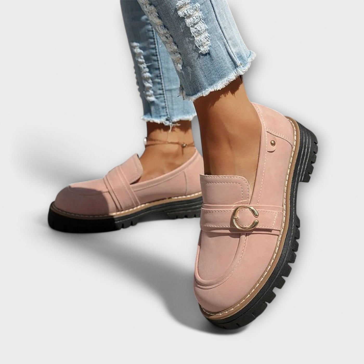 Rosalie™ | Mocassins Classiques à Bout Rond