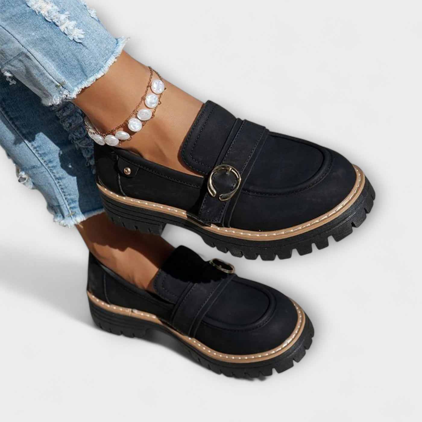Rosalie™ | Mocassins Classiques à Bout Rond