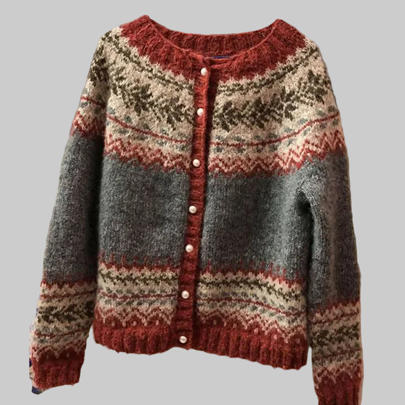 Jessy | Cardigan Vintage Islandais