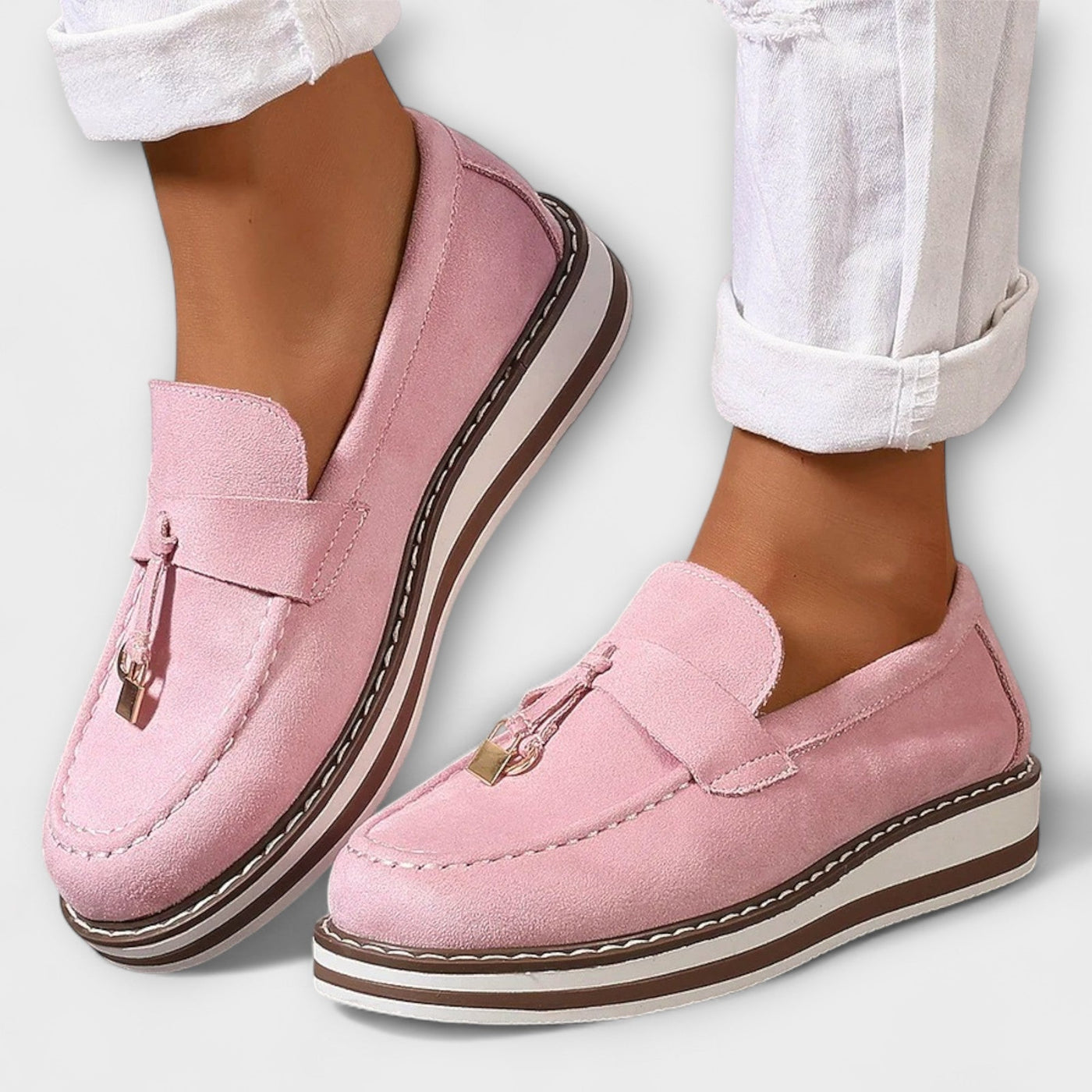 Rosalie™ | Mocassins Décontractés à Bout Rond