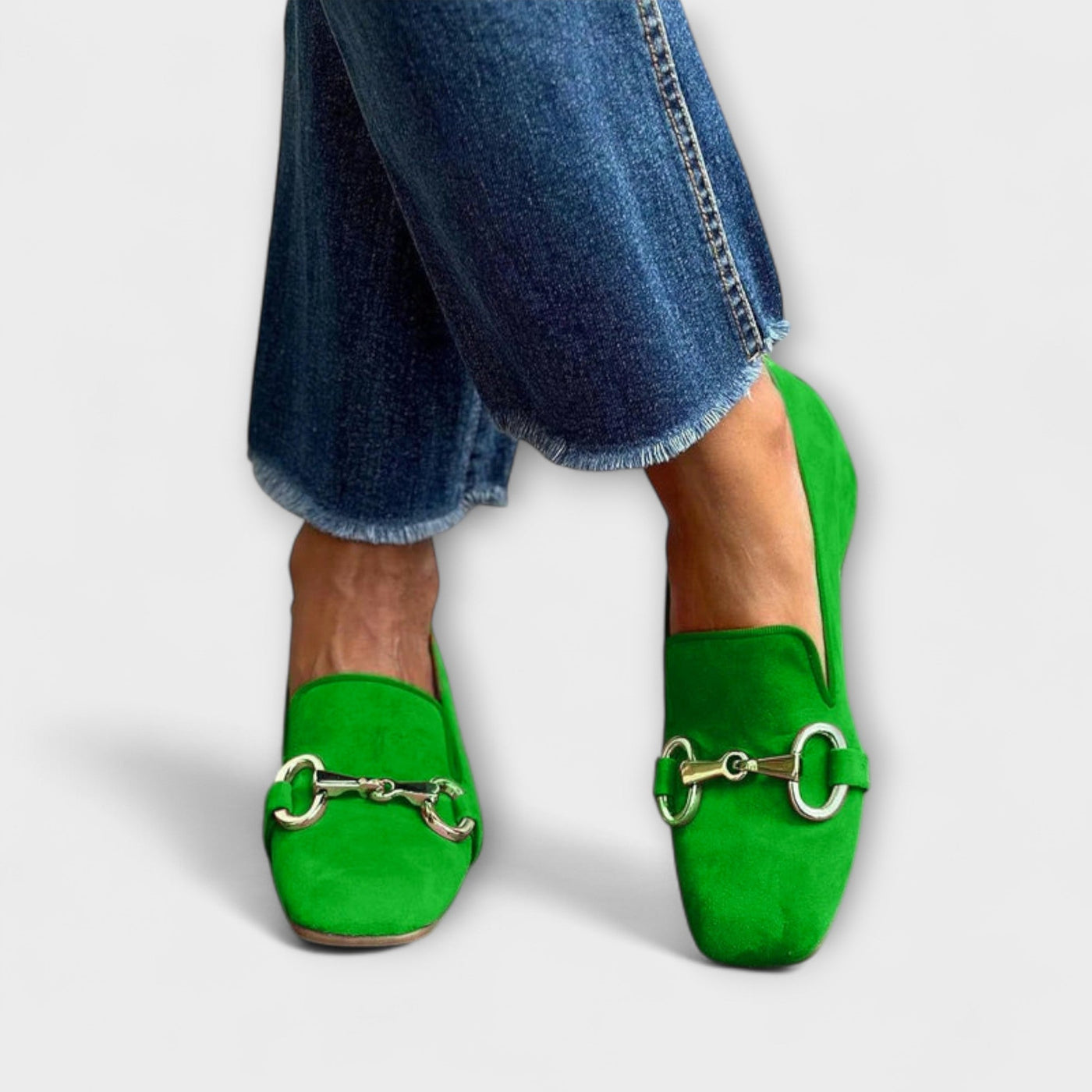 Rosalie™ | Mocassins Carrés avec Boucle