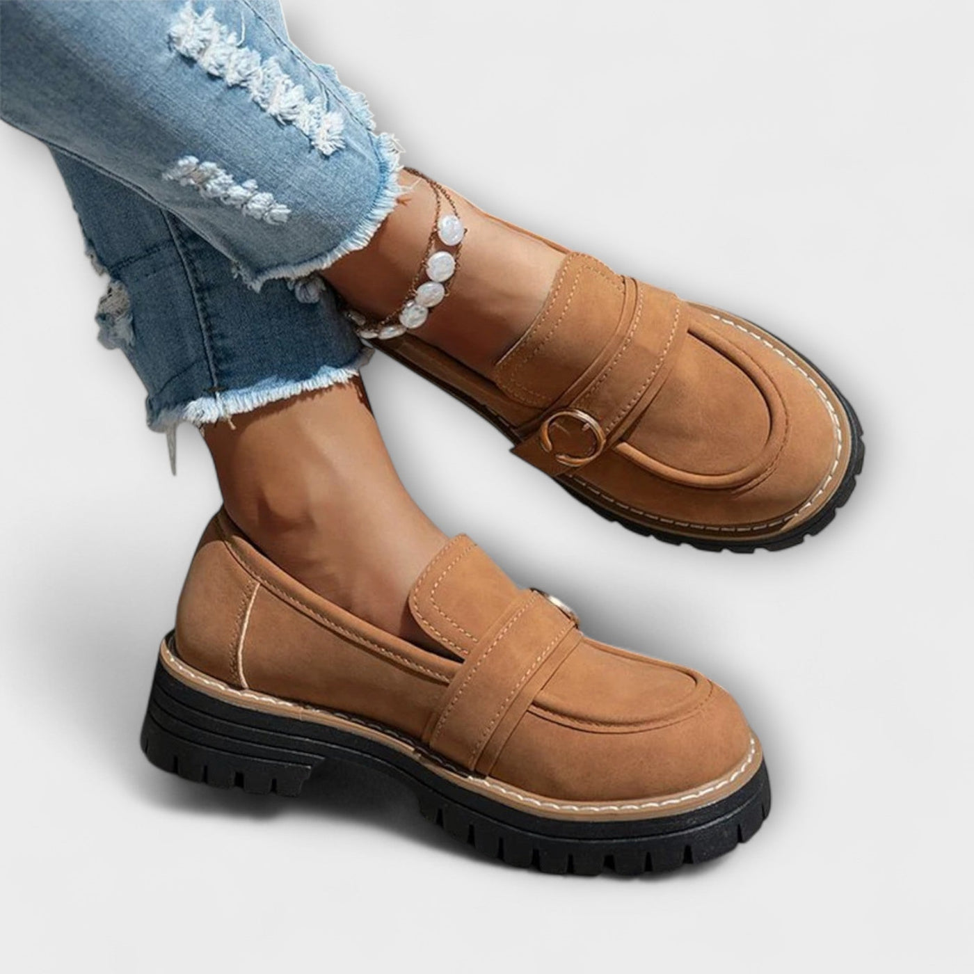 Rosalie™ | Mocassins Classiques à Bout Rond