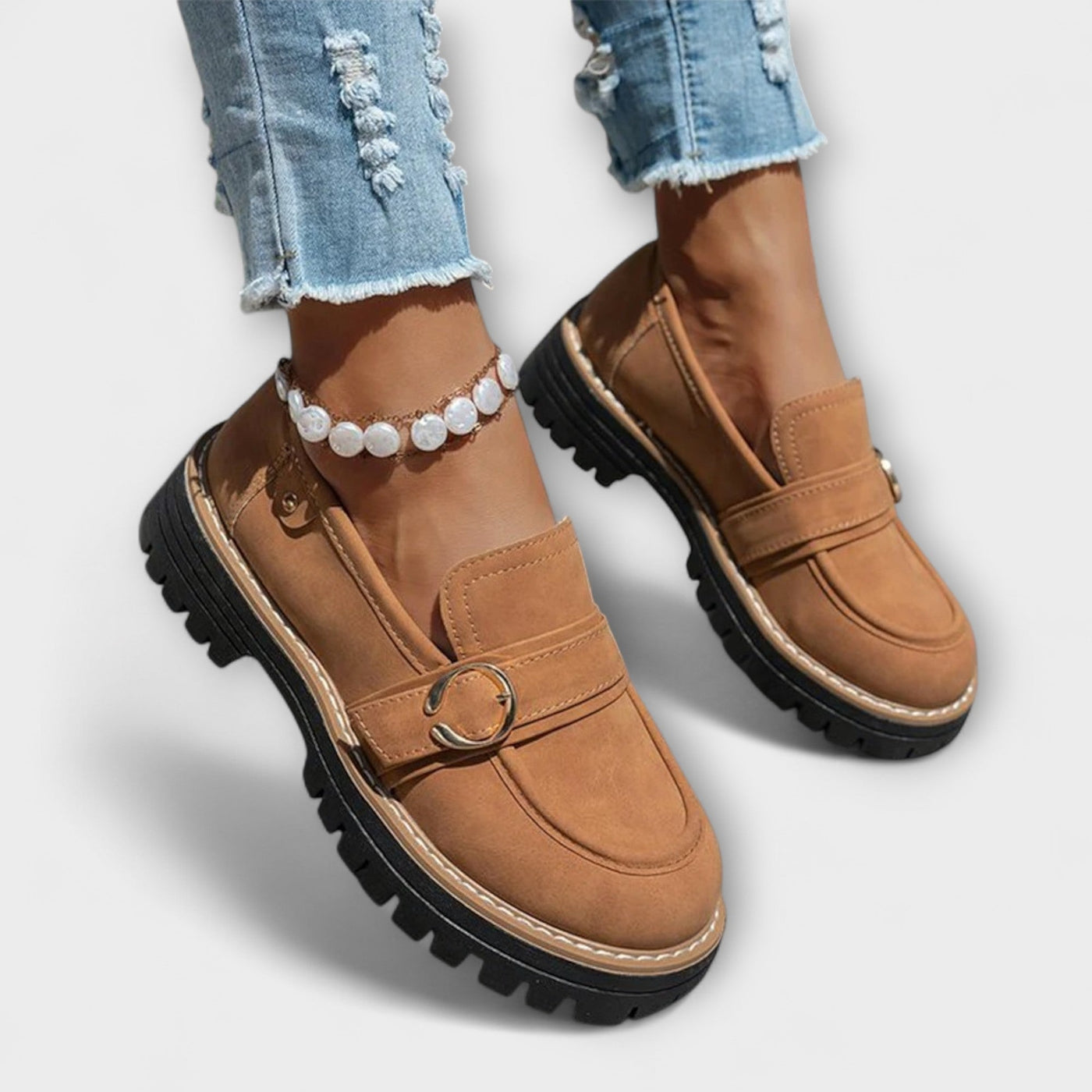 Rosalie™ | Mocassins Classiques à Bout Rond