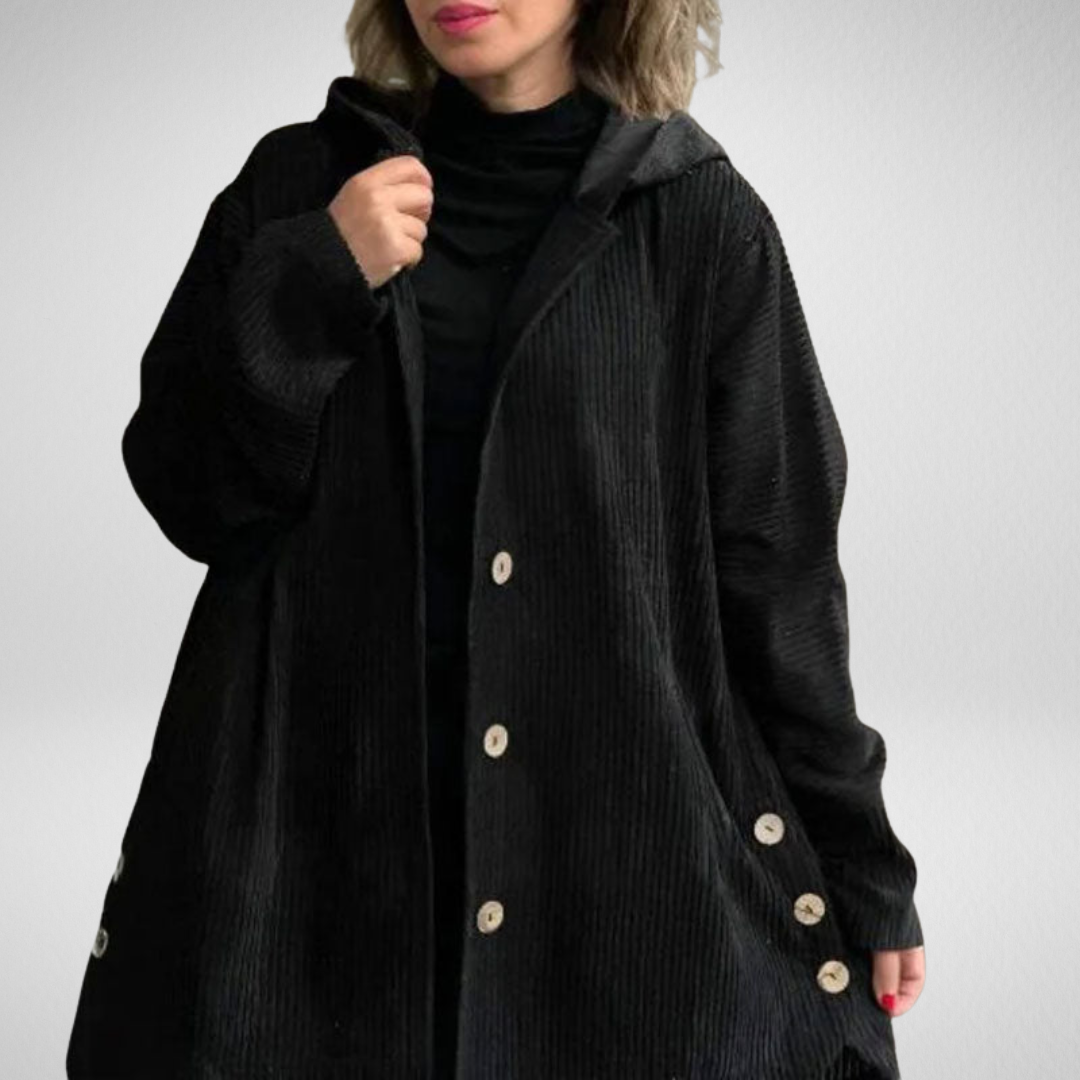 Rosalie™ | Veste à capuche en velours
