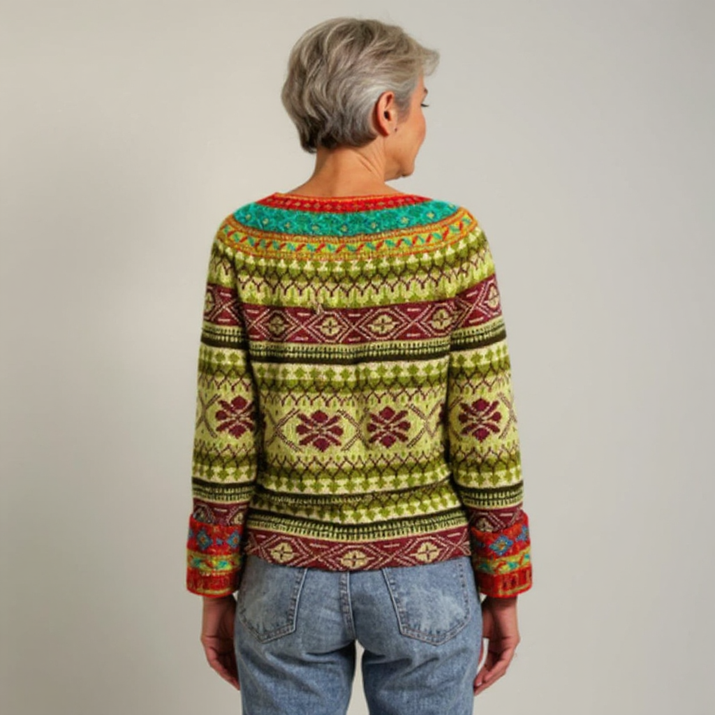 Caitlin | Pull Vintage Islandais