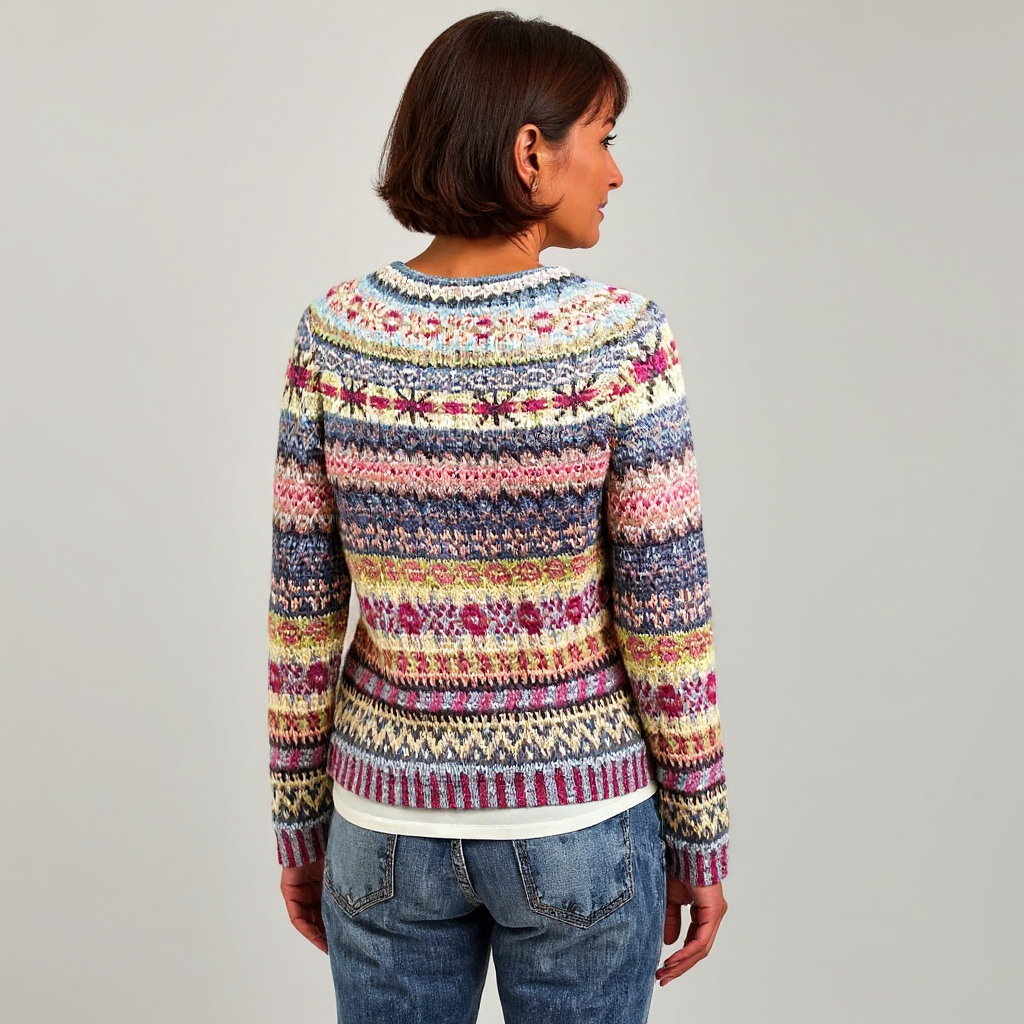 Keira | Pull Vintage Islandais