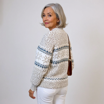 Caroline | Pull Vintage Islandais