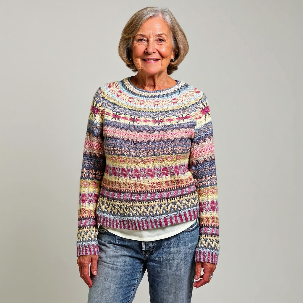 Keira | Pull Vintage Islandais