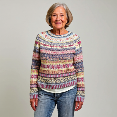 Keira | Pull Vintage Islandais