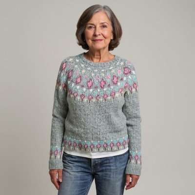 Julia | Pull Vintage Islandais