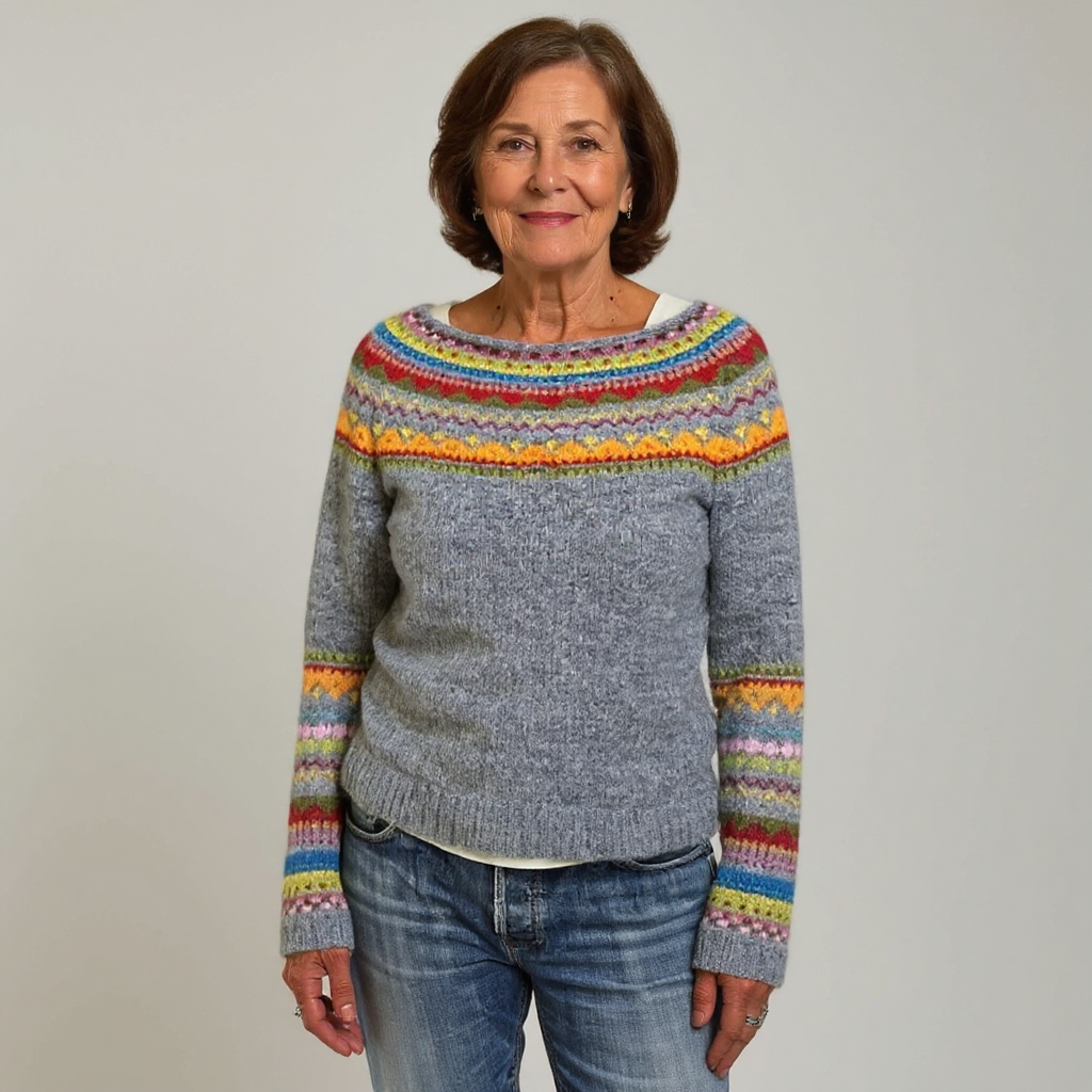 Joanna | Pull Vintage Islandais